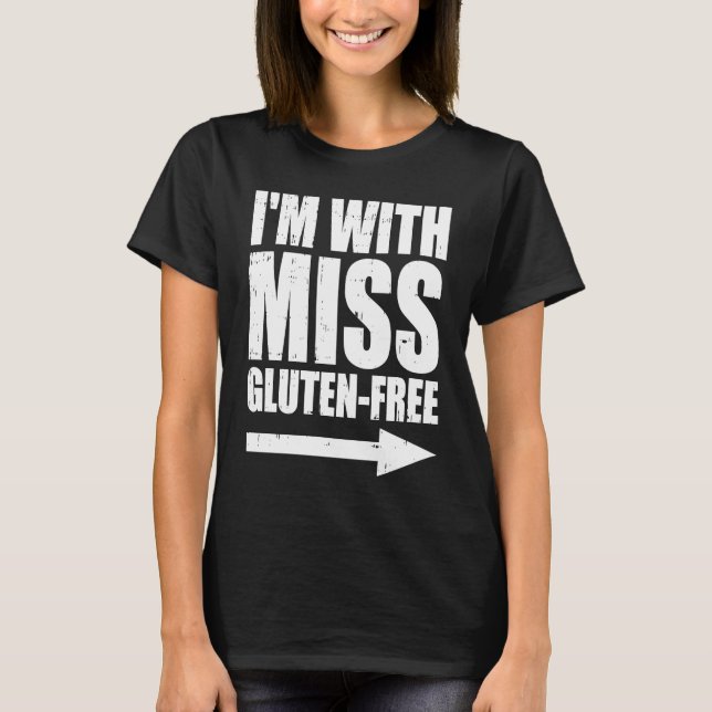 Kost Spannmål Vete Mat Glutenfri T Shirt (Framsida)