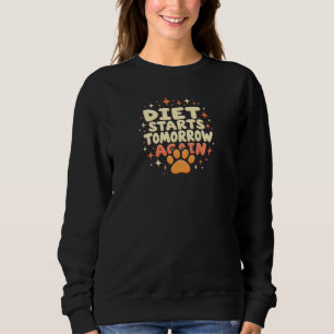 Kost startar i morgon - Retro-uppspelning av Paw-u T Shirt
