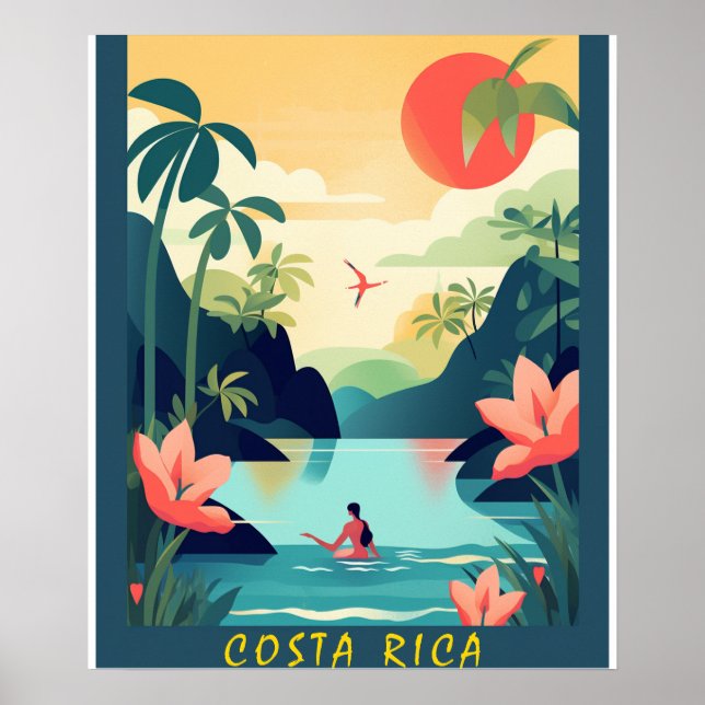 KOSTA RIKA #1 POSTER (Framsidan)