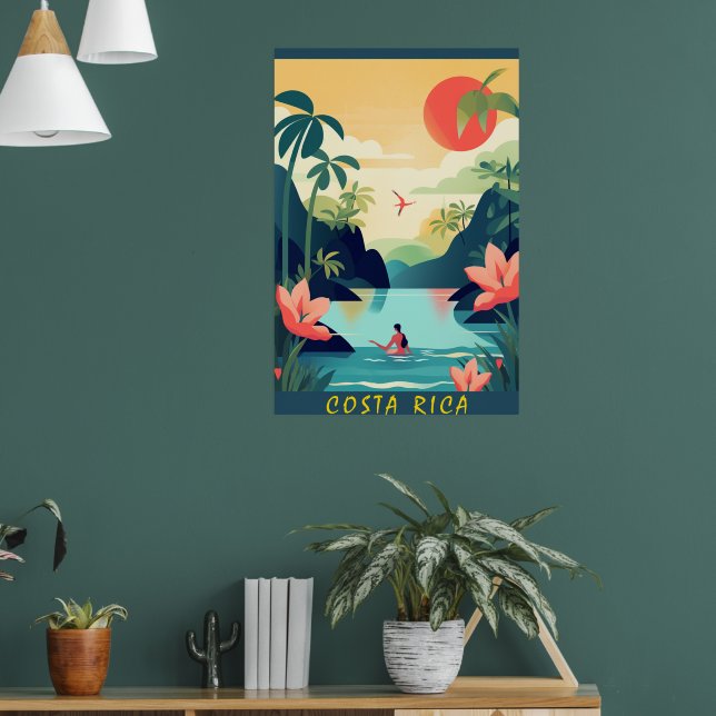 KOSTA RIKA #1 POSTER (Vardagsrum 1)
