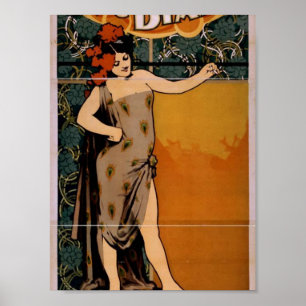 Koster & Bials, Retro-teater för musikal Poster