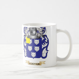 Kostiuk vapensköld (familjvapenskölden) kaffemugg