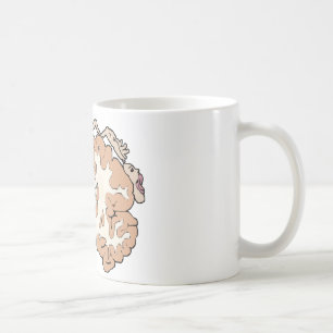 Kostnad för arm och en bensomunculus kaffemugg