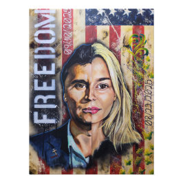 Kostnaden för frihet - Amerikansk patriotisk konst Fototryck