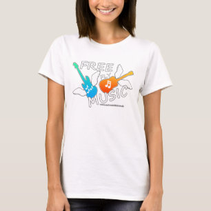 Kostnadsfri flygmusik t shirt