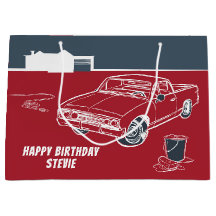 Kostnadsfri ITme-bil - stor gift-väska