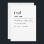 Kostnadsfri, minimalistisk ordlistedefinition - pr julkort<br><div class="desc">Kostnadsfri,  minimalistisk lexikondefinition,  fet Fars dag,  Pappor</div>