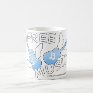 Kostnadsfri musik kaffemugg