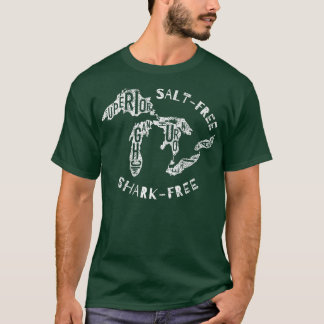 Kostnadsfri Shark Underbar Sjöar Premium T Shirt