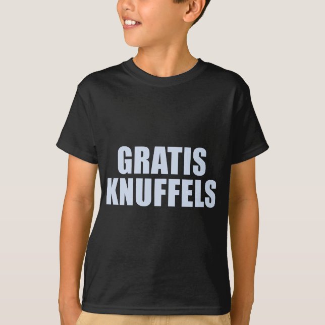 Kostnadsfria Knuffels T Shirt (Framsida)
