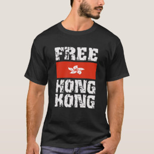 Kostnadsfritt Hongkong T-Shirt