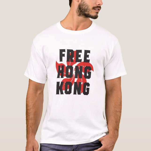 Kostnadsfritt Hongkong T-Shirt (Framsida)