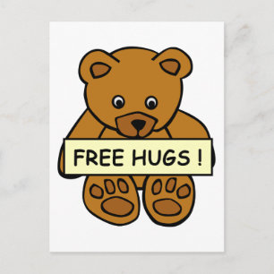 Kostnadsfritt Hugs-vykort Vykort