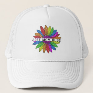Kostnadsfritt stöd för Pridet Mamma Hugs LGBTQIA+ Keps