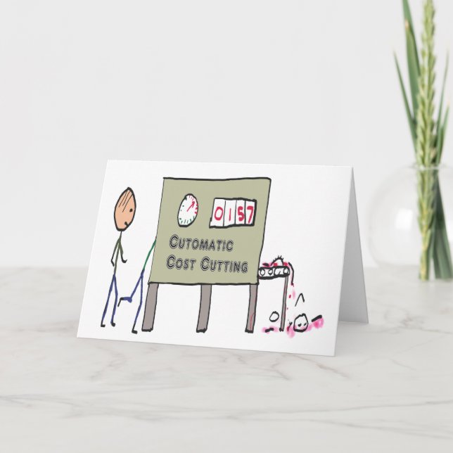 Kostnadsminskning Kort (Framsida)