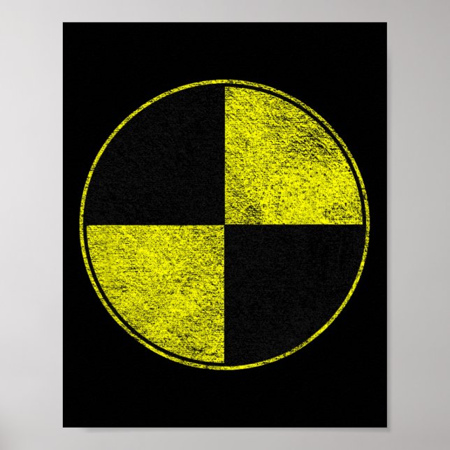 Kostummen för kraschtest låtsas att jag är ett kra poster (Framsidan)