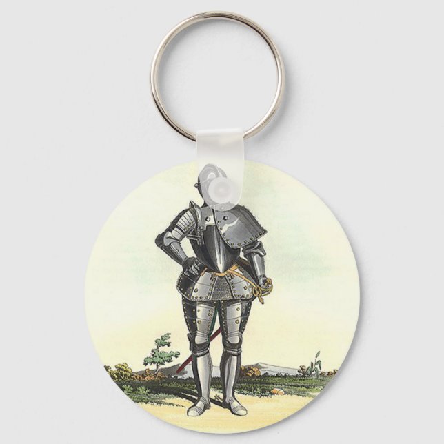 Kostym av armé med baksida nyckelring (Framsida)