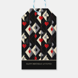 Kostym av att spela kort i poker.