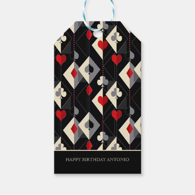 Kostym av att spela kort i poker. (Framsidan)