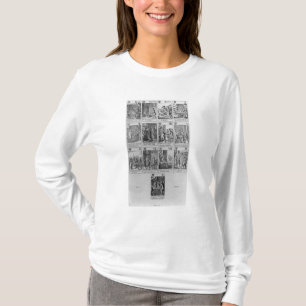 Kostym av hjärtor som illustrerar 'den Popish Tee Shirt