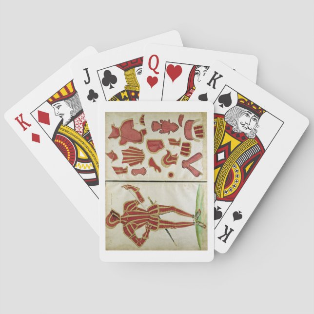 Kostym av pansaret för earlen av Leicester från " Kortlek (Baksidan)