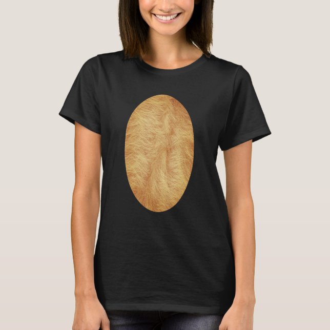 Kostym för hjorthals, dräkt för renmage t shirt (Framsida)