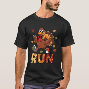 Kostym för Kalkonlopp Thanksgiving Kalkonlopp T Shirt