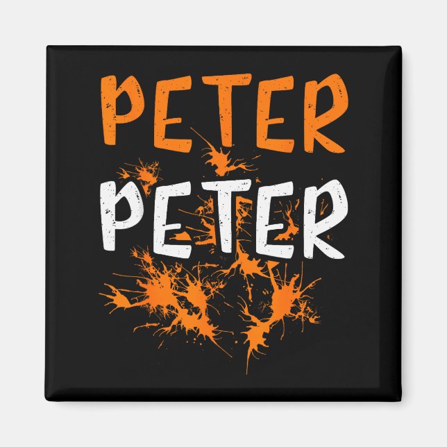 Kostym för par Peter Pumpkin Eater Splash Hallowee Magnet (Framsidan)
