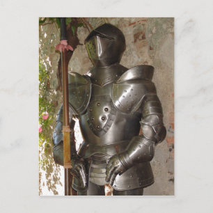 Kostym i Armor Vykort