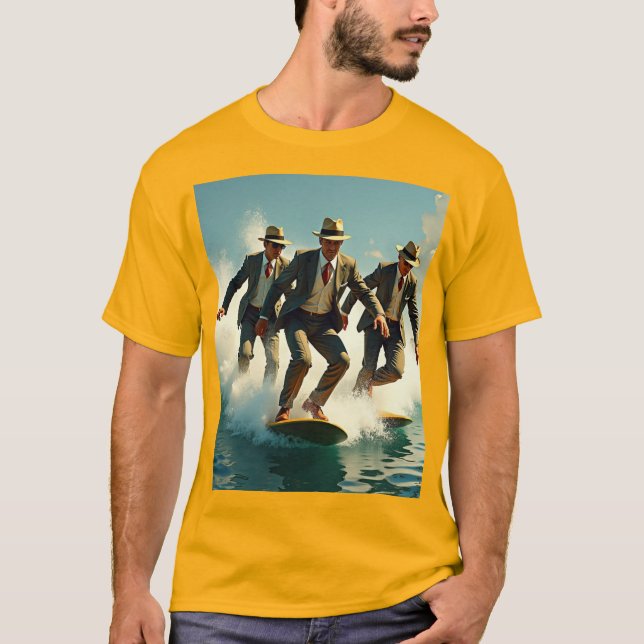 Kostym Surfers T Shirt (Framsida)