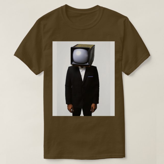 Kostym Tube TV Man 3 T Shirt (Design framsida)