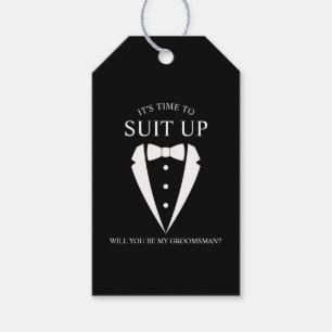 "KOSTYM UP" Black Tuxedo Kostym Groomsman Frieri Presentetikett