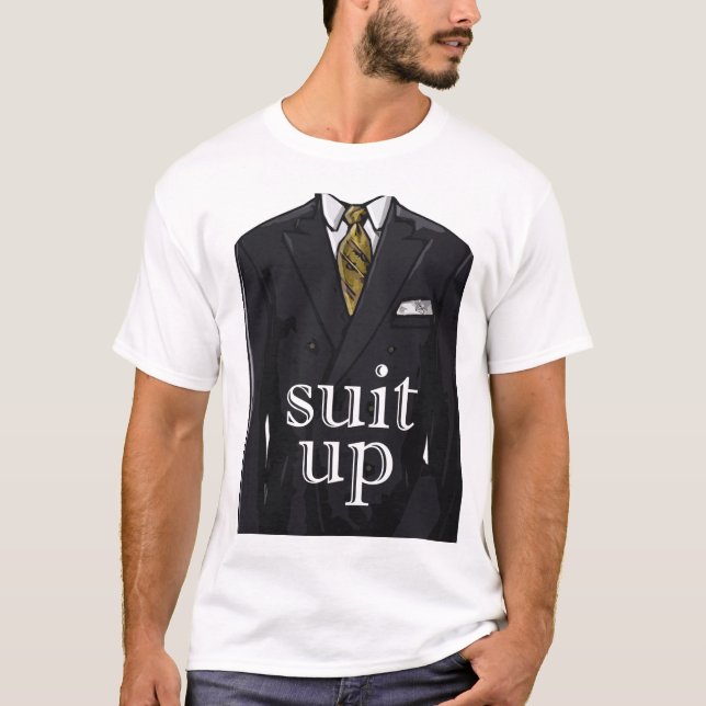 kostym upp utslagsplats tee shirt (Framsida)