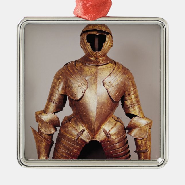 Kostymen av pansaret tillhörde Charles de Lorraine Julgransprydnad Metall (Framsidan)