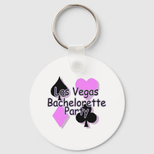 Kostymer för Las Vegas Bachelorette partykort Nyckelring