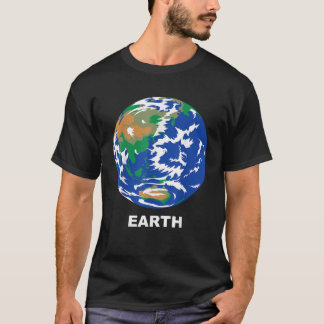 Kostymer för solsystemgruppen Jord Terrest planet T Shirt