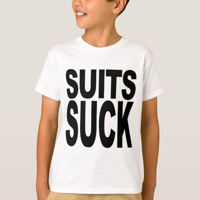 Kostymer suger tee (Framsida)