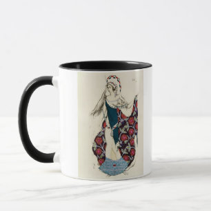 Kostymera designen för en kvinna, från Judith, Mugg
