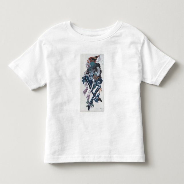 Kostymera designen för paget av den onda fen tee shirt (Framsida)