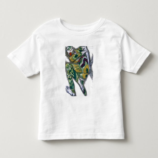 Kostymera designen för Seefenfel, från Sadko, 1917 Tee (Framsida)