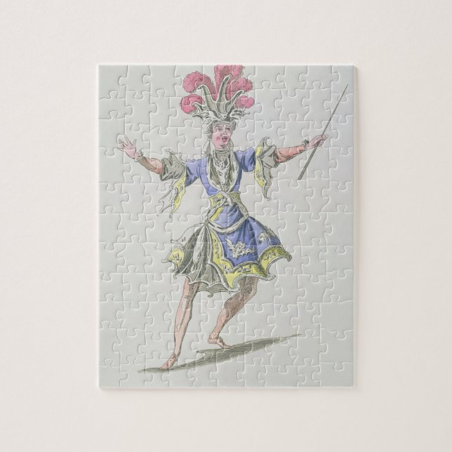 Kostymera designen för trollkarlen, i Dardanus, en Pussel (Vertikal)