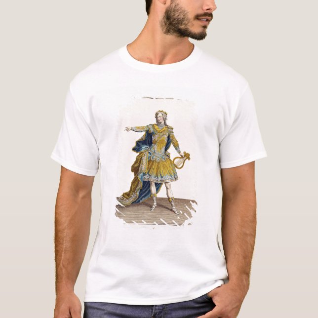 Kostymera för Apollo i operan "Phaethon", engrav Tee Shirt (Framsida)