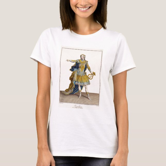 Kostymera för Apollo i operan "Phaethon", engrav Tee Shirt (Framsida)