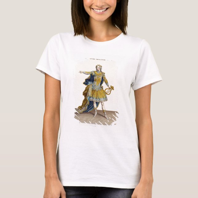 Kostymera för Apollo i operan "Phaethon", engrav Tee Shirt (Framsida)