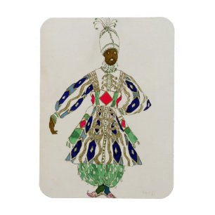 Kostymera för "en neger", från Aladdin, 1916 (f Magnet
