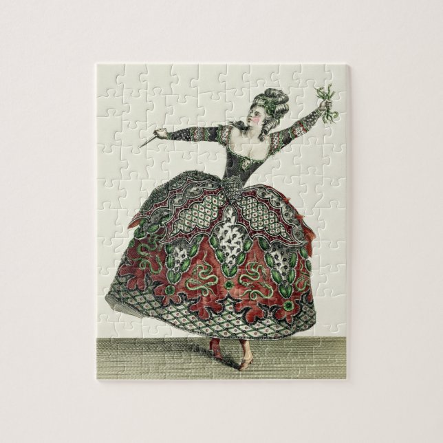 Kostymera för ett raseri i "Iphigenia i Tauris" Pussel (Vertikal)