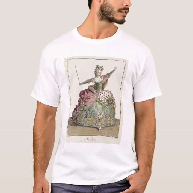 Kostymera för Medea i operan "Jason och Medea", Tee (Framsida)