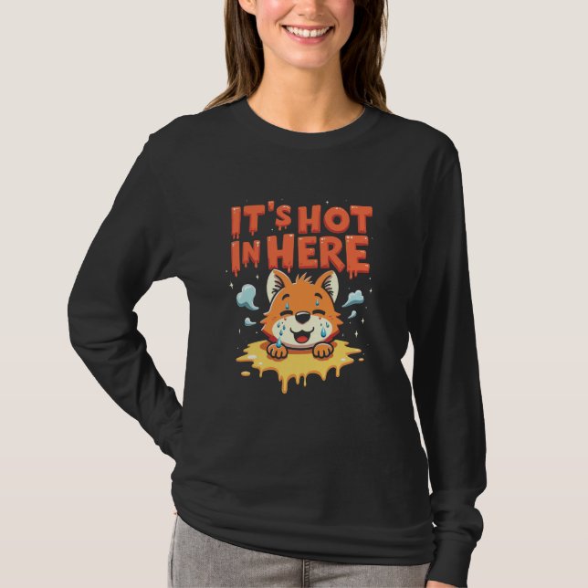 Kostymuppträdande för furry-fandom Fursona Fursuit T Shirt (Framsida)