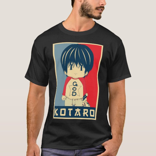 Kotaro bor ensam t shirt (Framsida)