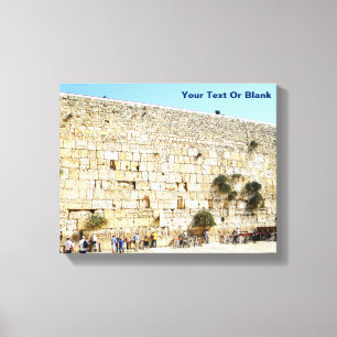 Kotel - Westerna muren Canvastryck